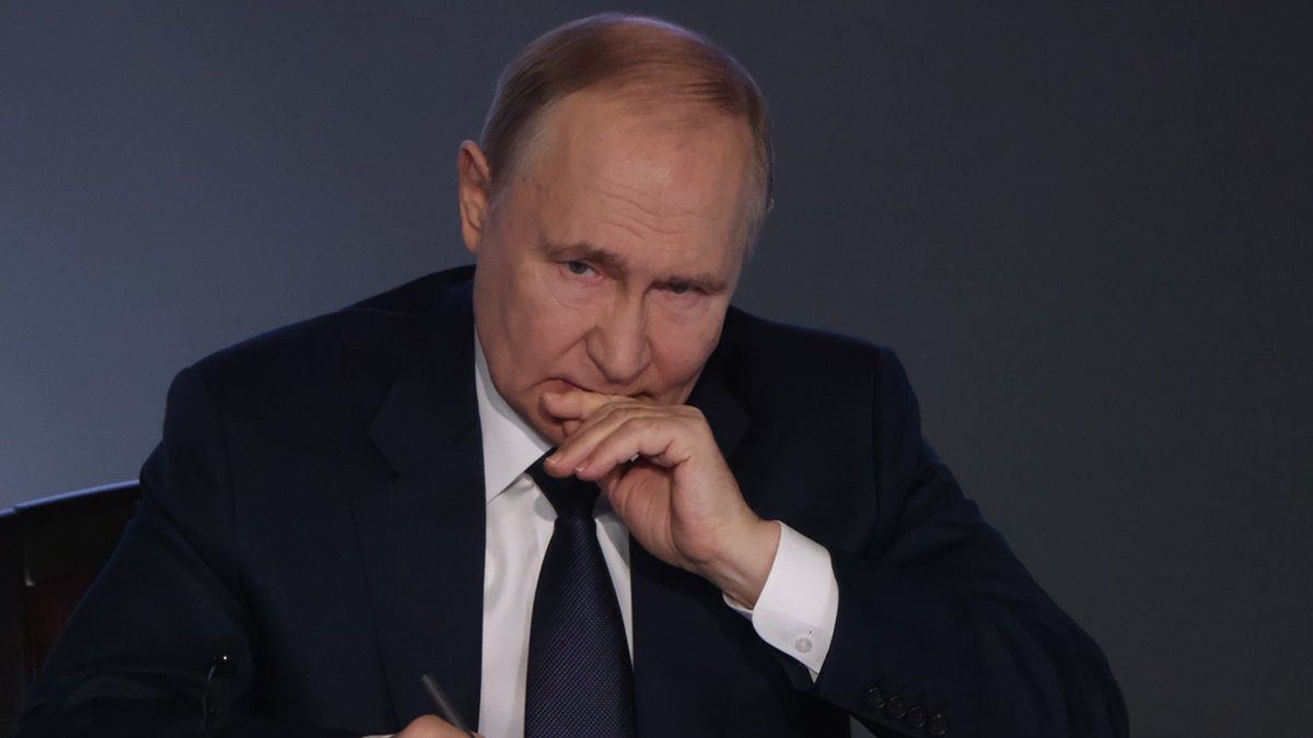 Władimir Putin, prezydent Rosji.