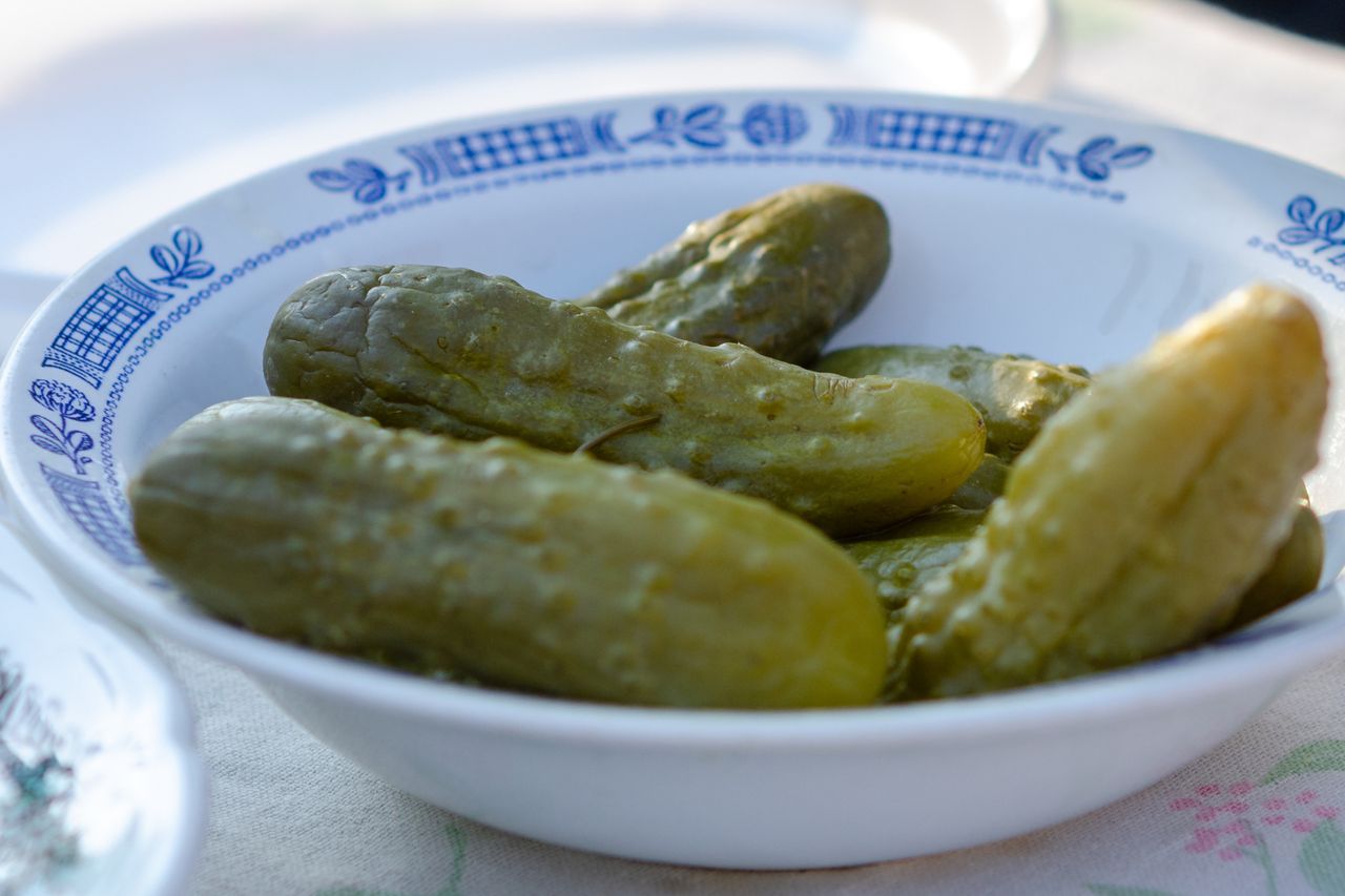 Ogórki kiszone działają jak naturalny lek