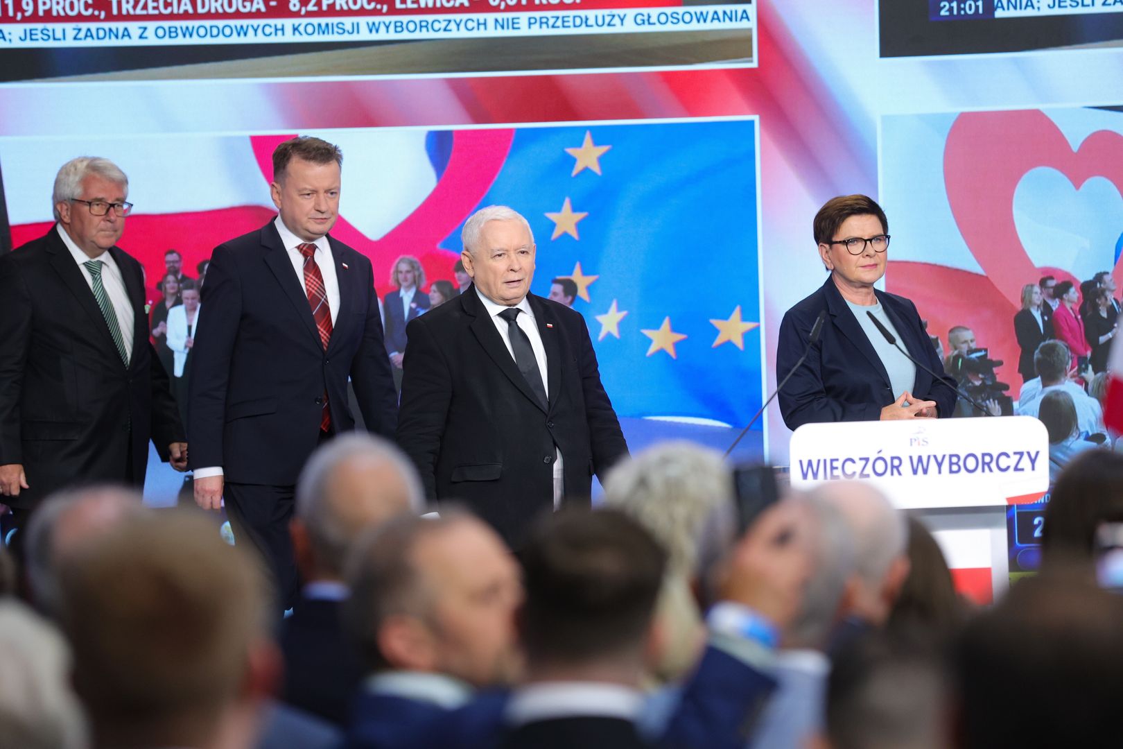 Jaros�aw Kaczy�ski, Mariusz B�aszczak, Beata Szyd�o, Ryszard Czarnecki
Rafa� Guz
eurowybory, parlamentu europejskiego, partia, partii, pis, polityk, polityka, sztab wyborczy, wybory