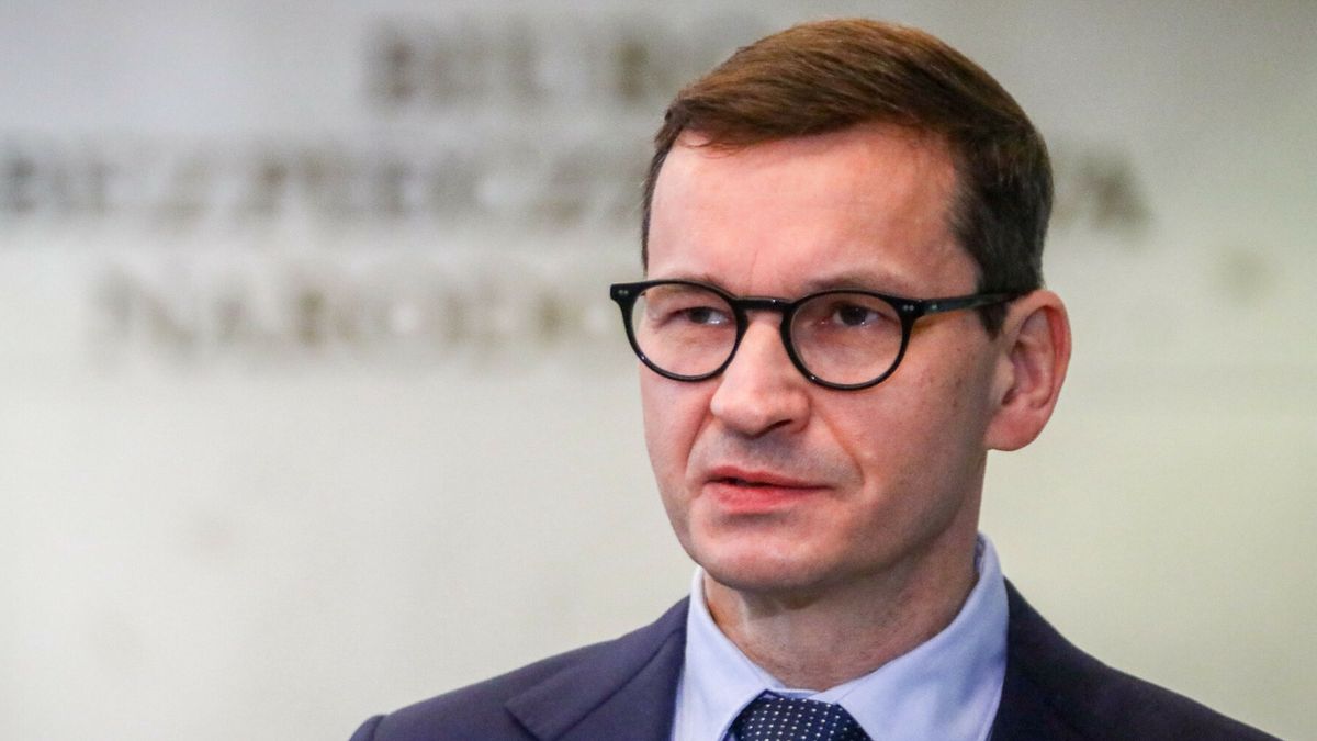 Premier Mateusz Morawiecki 