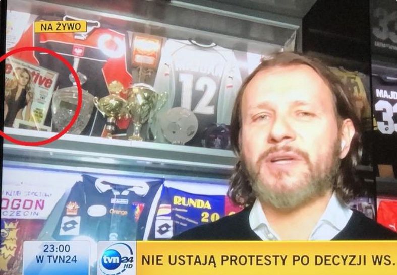 Radosław Majdan pokazał półnagie zdjęcie małżonki.