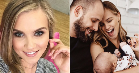 Agnieszka Kaczorowska chwali się 2-miesięczną córką na Instagramie: "ROZMAWIA Z NAMI"