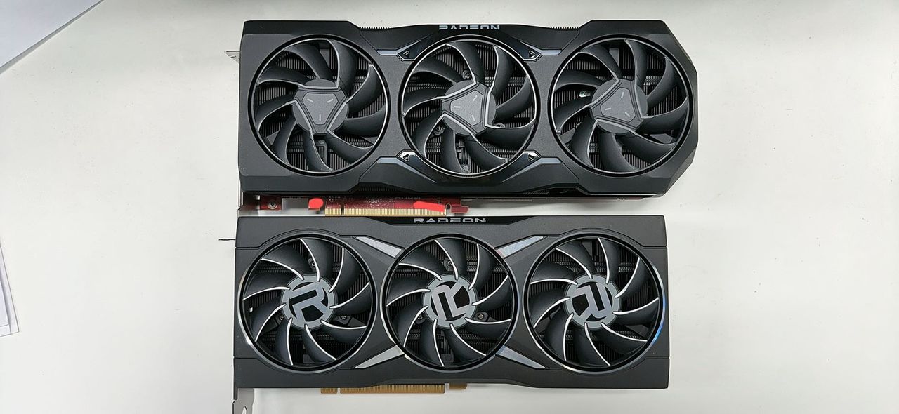 Próbki inżynieryjne Radeonów RX 7900 XT / XTX.