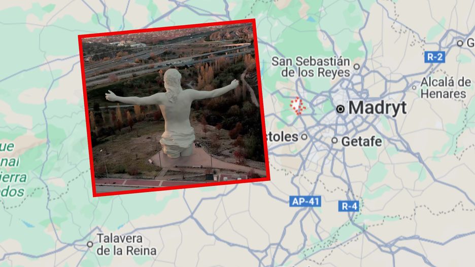 Tak ma wyglądać posąg Chrystusa koło Madrytu