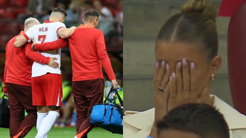 Dramat Arkadiusza Milika podczas meczu z Ukrainą