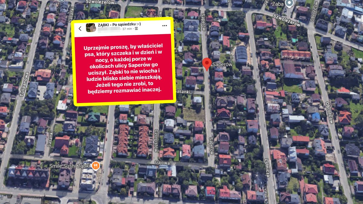 Mieszkanka Ząbek aż się zagotowała.