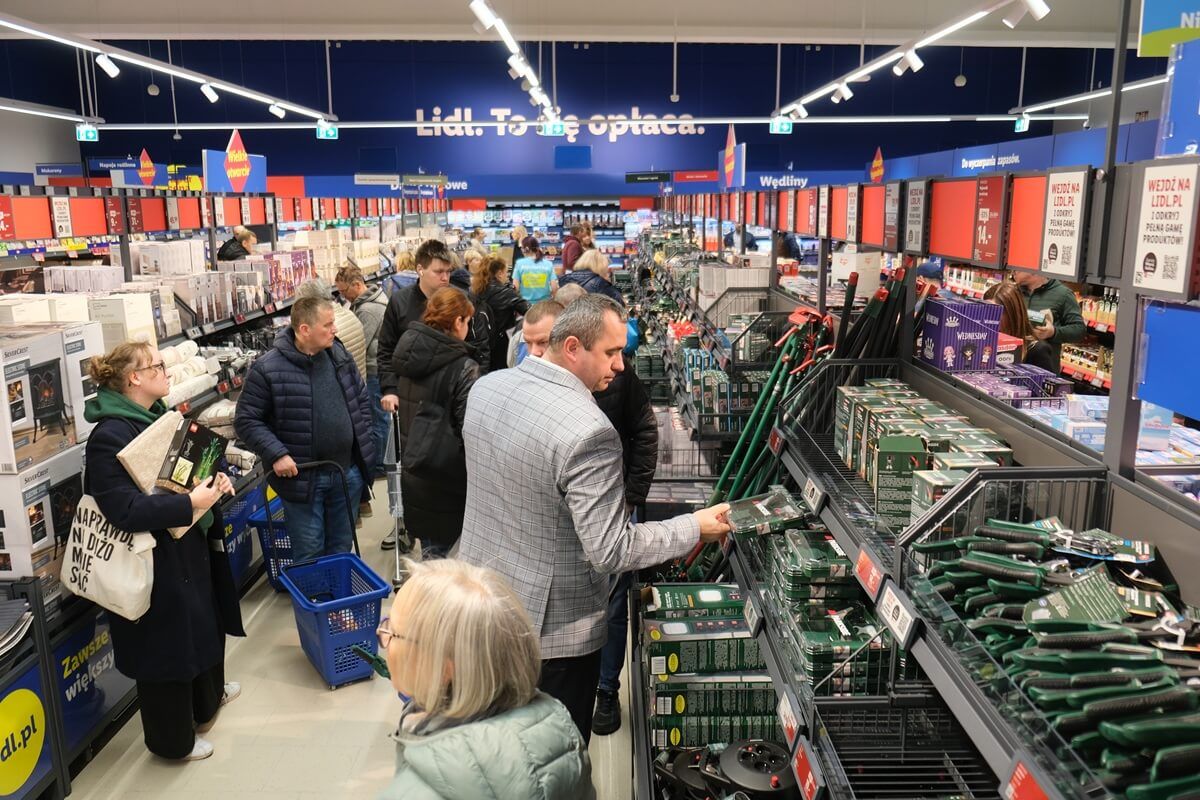 Otwarcie Lidla przy ul. Turystycznej w Lublinie