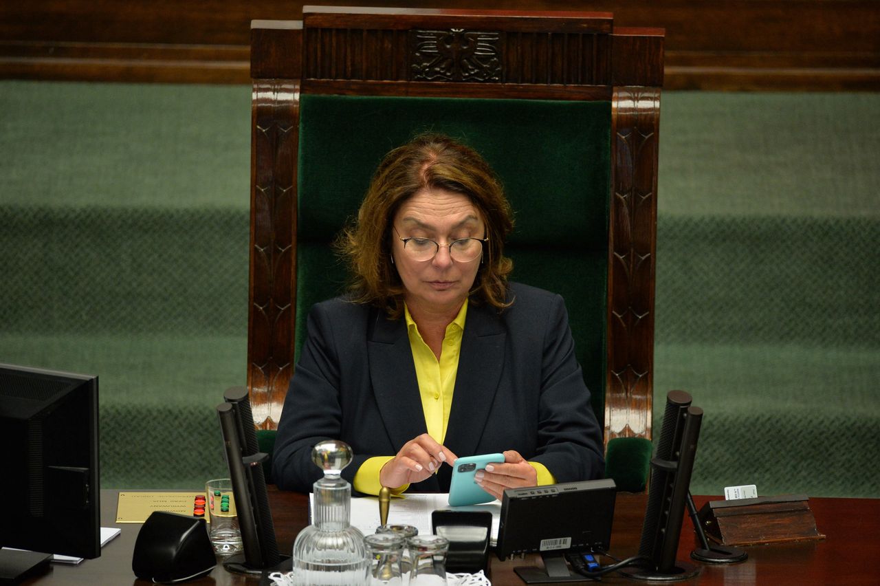 Warszawa, 16.07.20. Sejm RP; n/z: Kidawa Blonska,