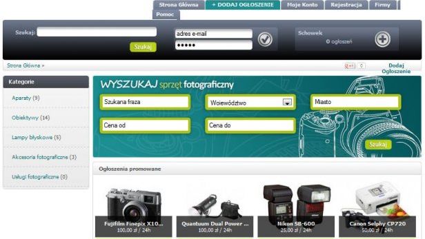 CamLendo, czyli jak wypożyczyć sprzęt fotograficzny od fotografa 1