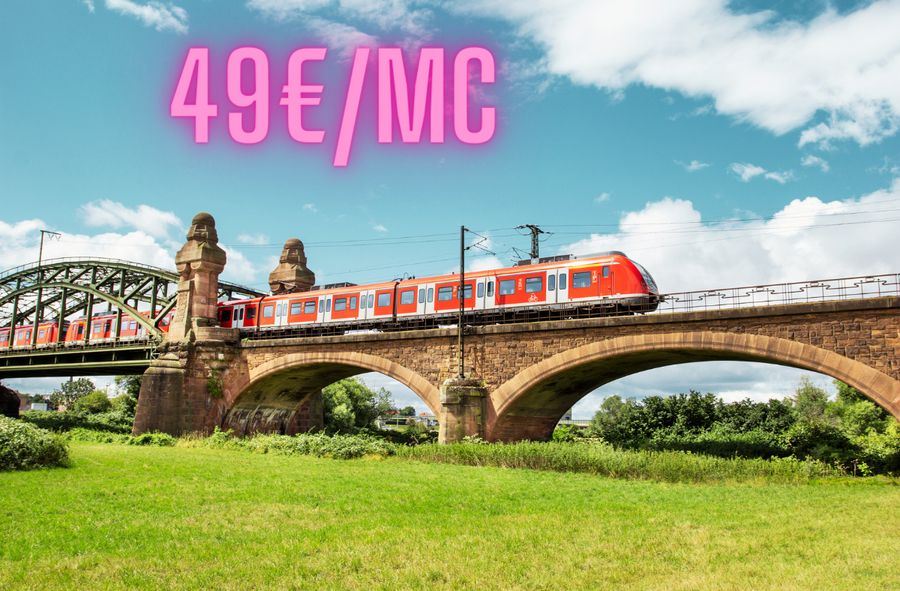 Od maja Niemki i Niemcy korzystają z transportu publicznego za 49€/mc