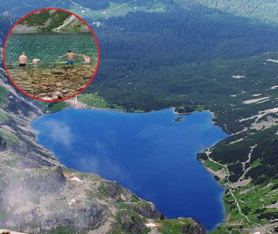 Urządzili sobie kąpiel. Turyści w ogniu krytyki