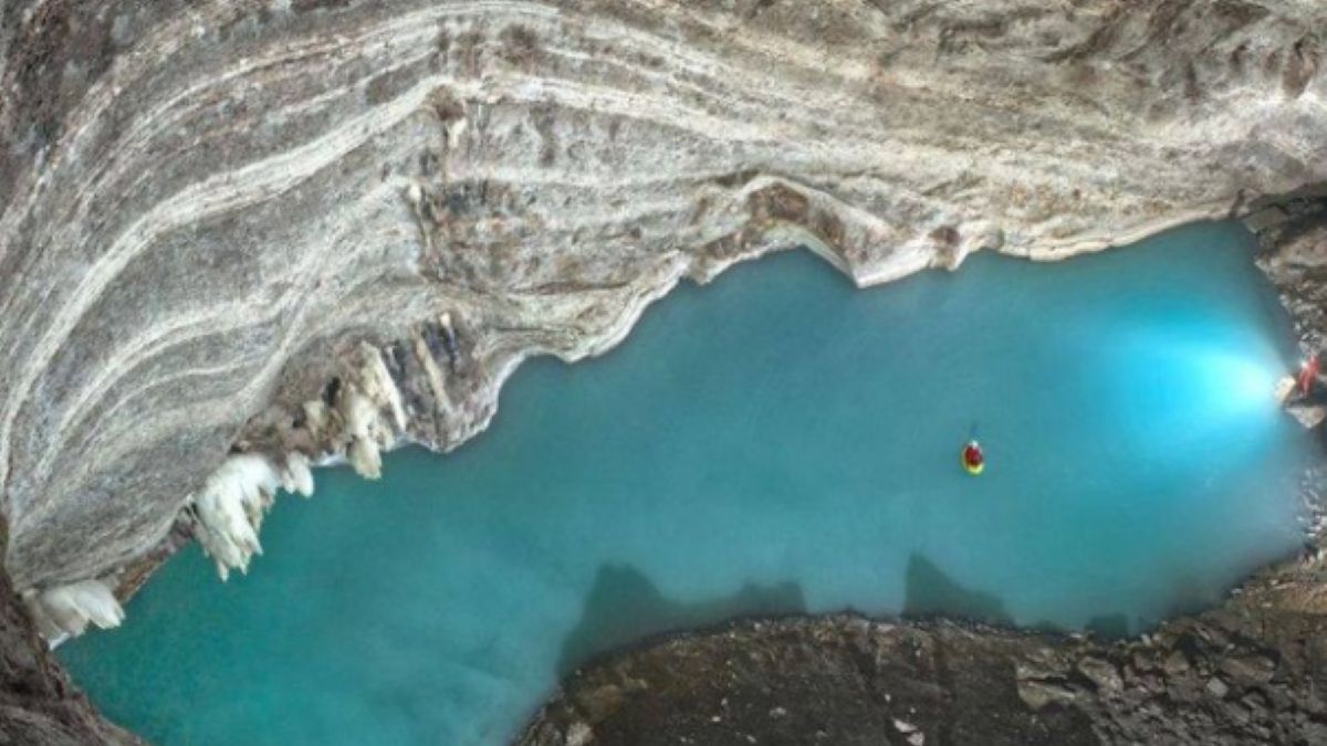 Niezwykłe odkrycie pod ziemią. Jezioro termalne w Albanii