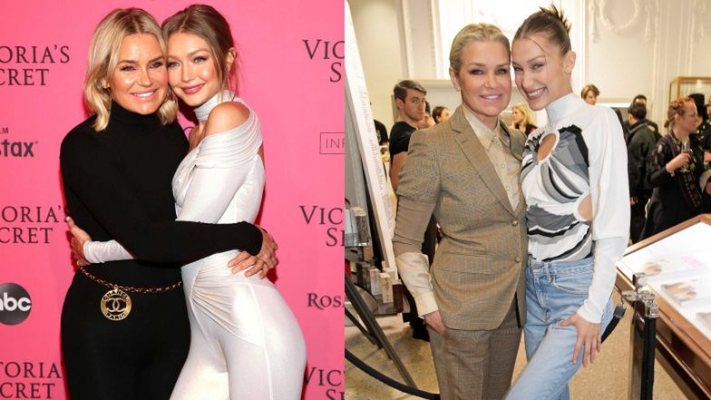 Yolanda Hadid z córkami: Gigi i Bellą