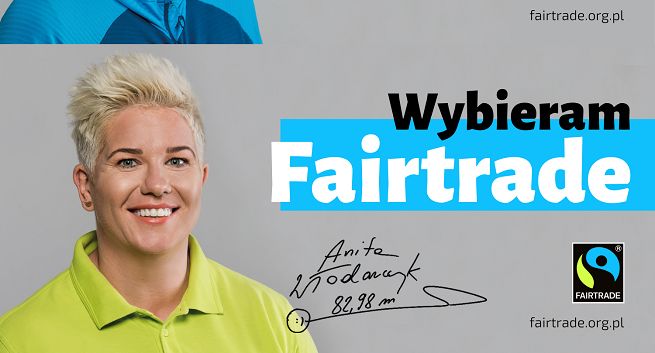 Anita Włodarczyk i Marek Kamiński promują ideę sprawiedliwego handlu