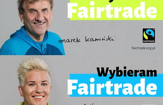 Anita Włodarczyk i Marek Kamiński promują ideę sprawiedliwego handlu
