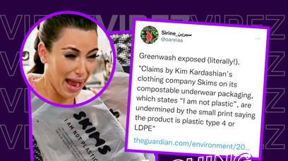Kim Kardashian i Coca-Cola oskarżeni o greenwashing. Wszystko przez plastik