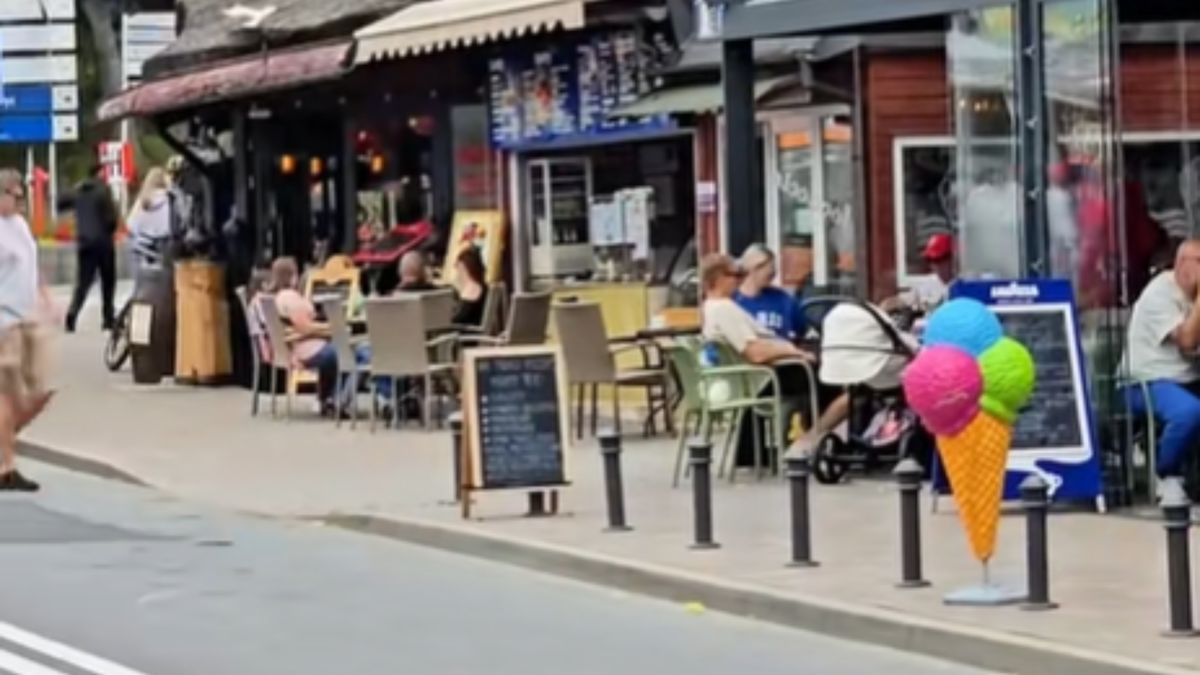 Pokazali nagranie z Krynicy Morskiej.