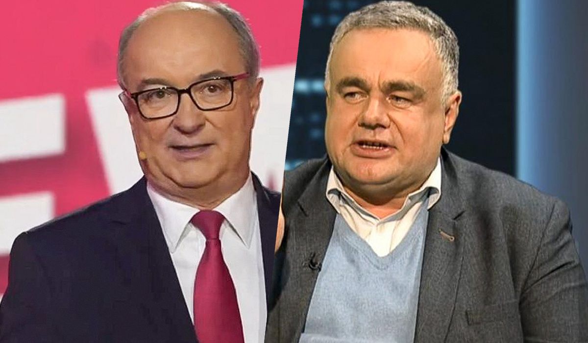 Włodzimierz Czarzasty i Tomasz Sakiewicz