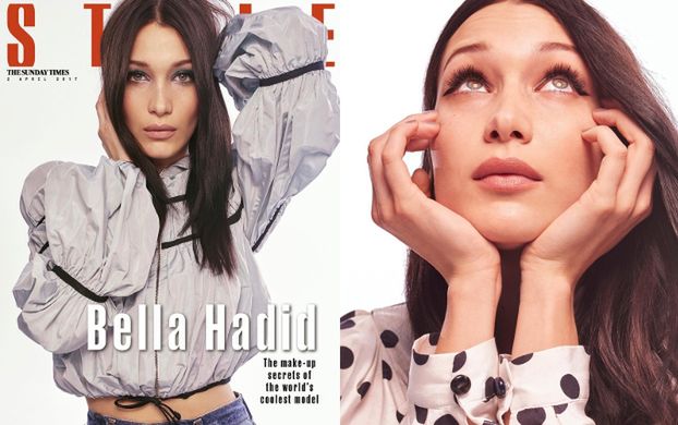 Bella Hadid pozuje w stylu retro