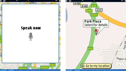 Głosowa wyszukiwarka w Google Maps 4.1 dla Symbiana i Windows Mobile 1