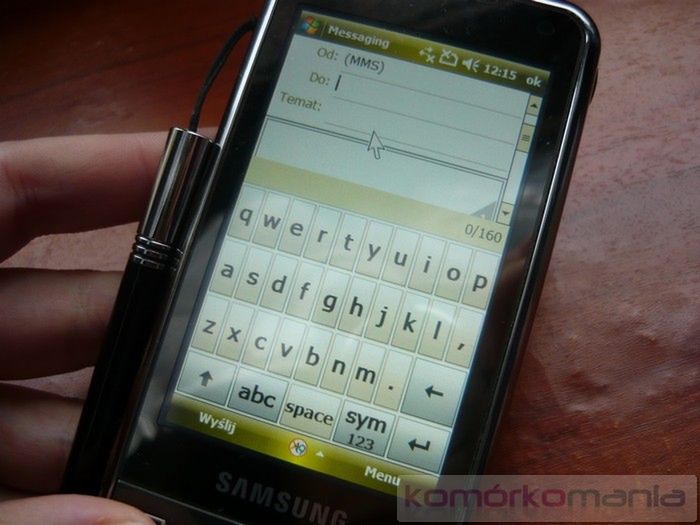Cellna recenzja: Samsung OMNIA i900 8