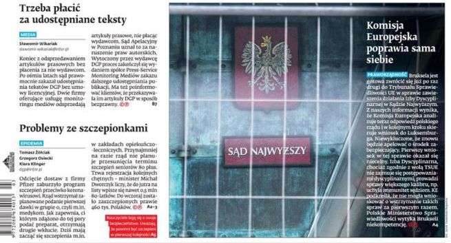 Wydawca "Dziennika Gazety Prawnej" prawomocnie wygrywa wieloletni proces z Press-Service Monitoring Mediów