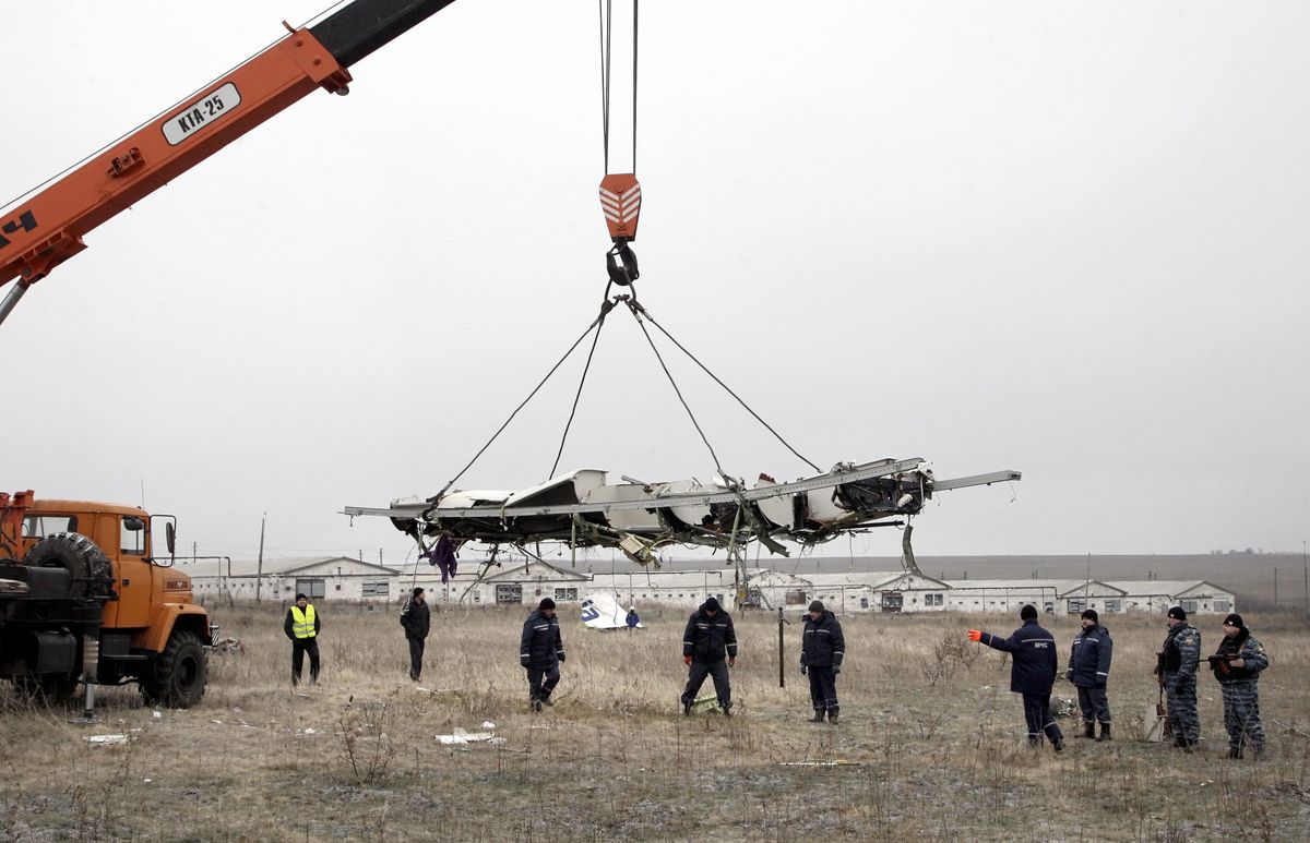 Wyrok ws. MH17. Jest reakcja Rosji/ Na zdjęciu wrak MH17. 18.11.2014