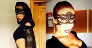 "Demoniczna" Ewa Minge... w masce!