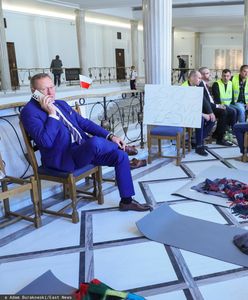 Poseł dołączył do strajku rolników. Spał w Sejmie