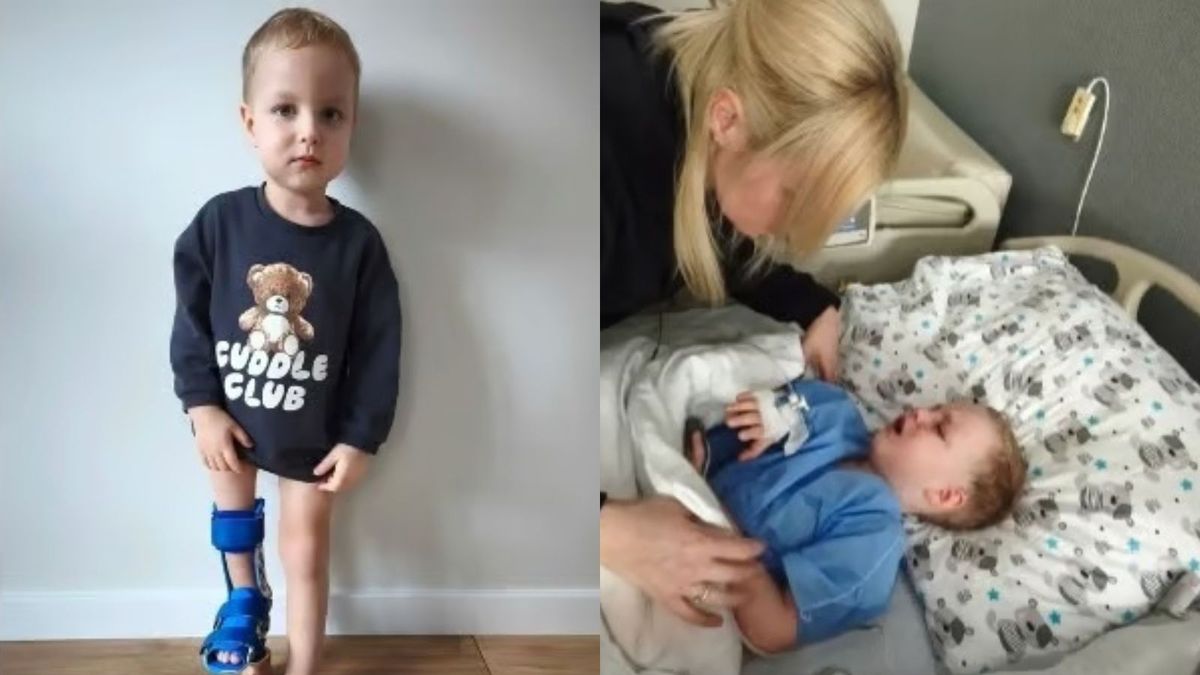 Filipek zmaga się z ogromnym bólem