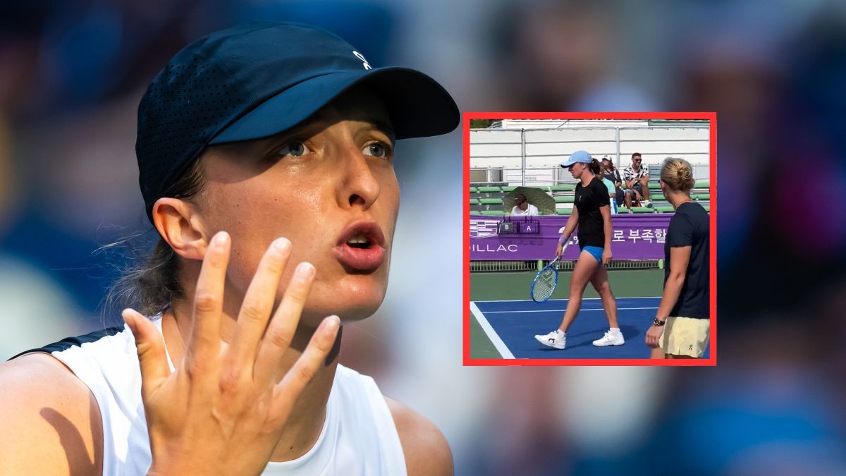 Internauci zareagowali na nagranie Świątek i Abramowicz.