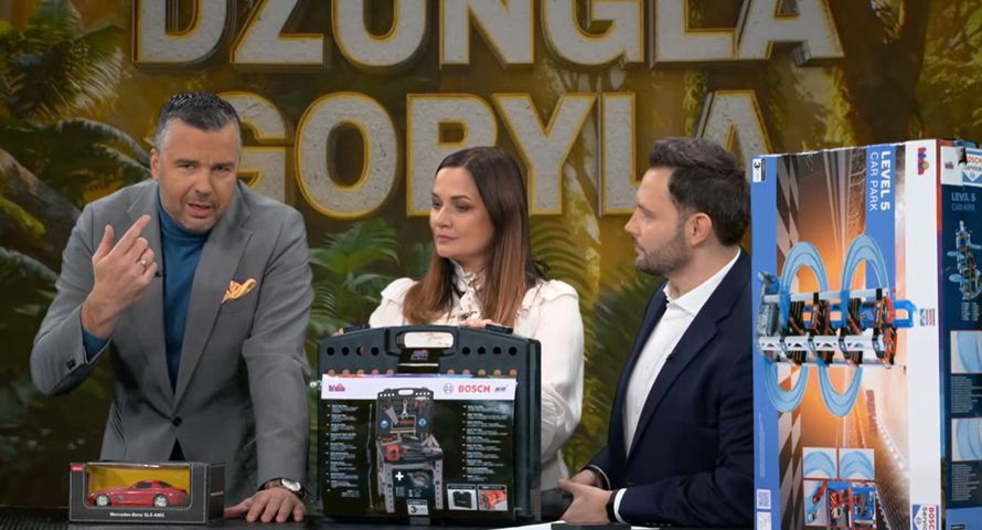 Dziennikarze Republiki w programie sprzedażowym "Dżungla goryla". "KRRiT powinna zająć stanowisko"