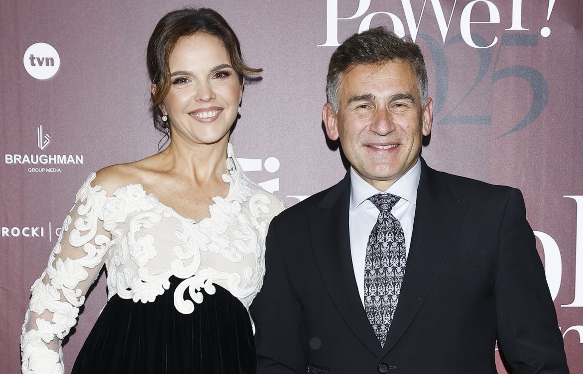 Robert Korzeniowski ze swoją trzecią żoną - Justyną Sobalą