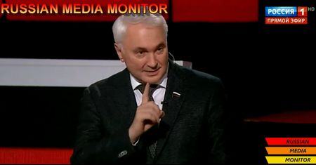 "Rosja to imperium dobra". Klakier Putina był wściekły na Dudę