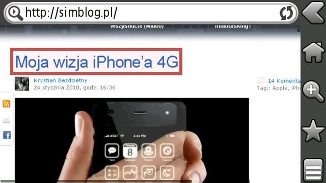 Porównanie przeglądarek internetowych dla Symbiana S60V5 8