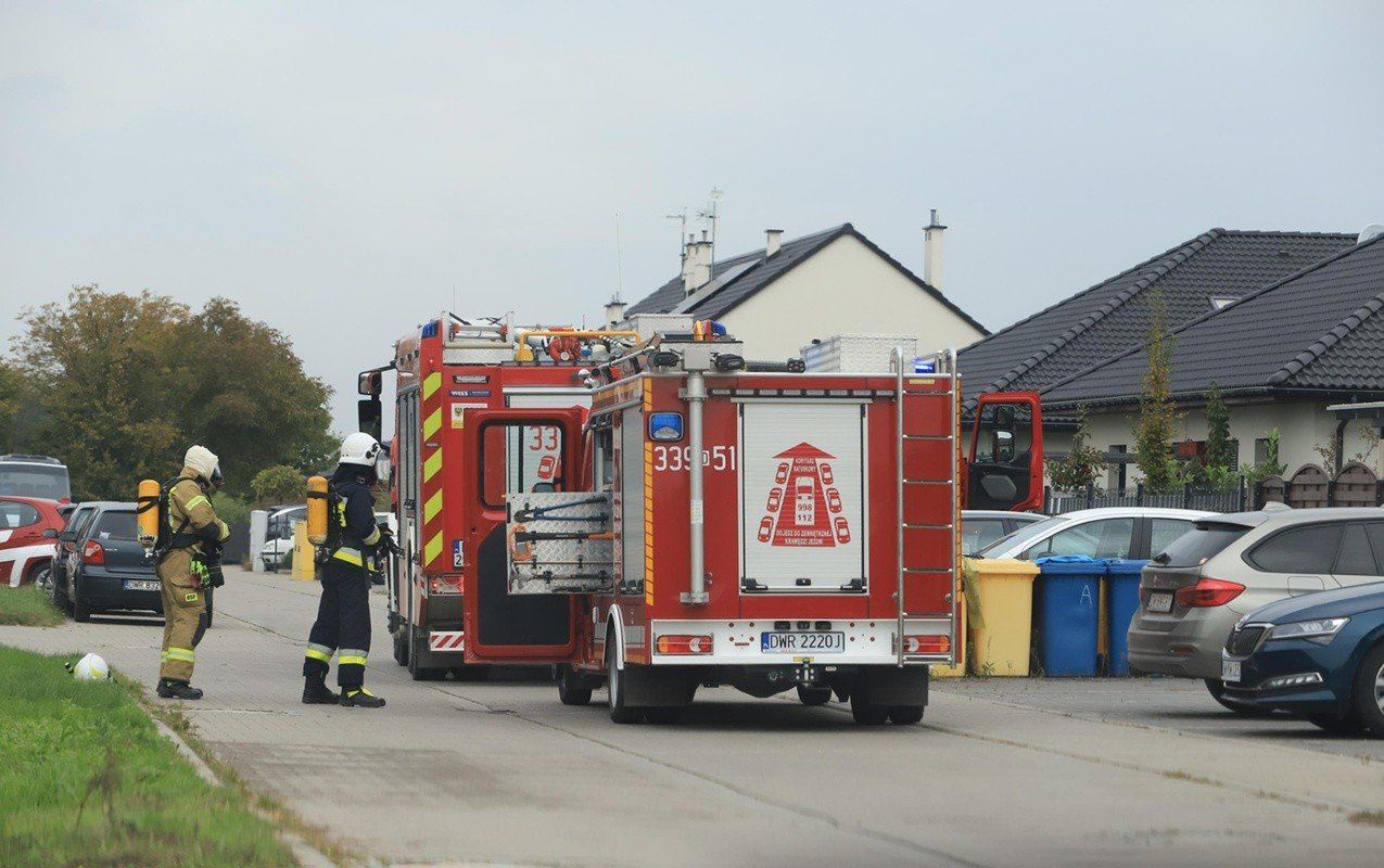 Duża akcja straży pożarnej pod Wrocławiem