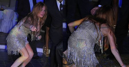 Pijana Lindsay Lohan we Włoszech! (FOTO)