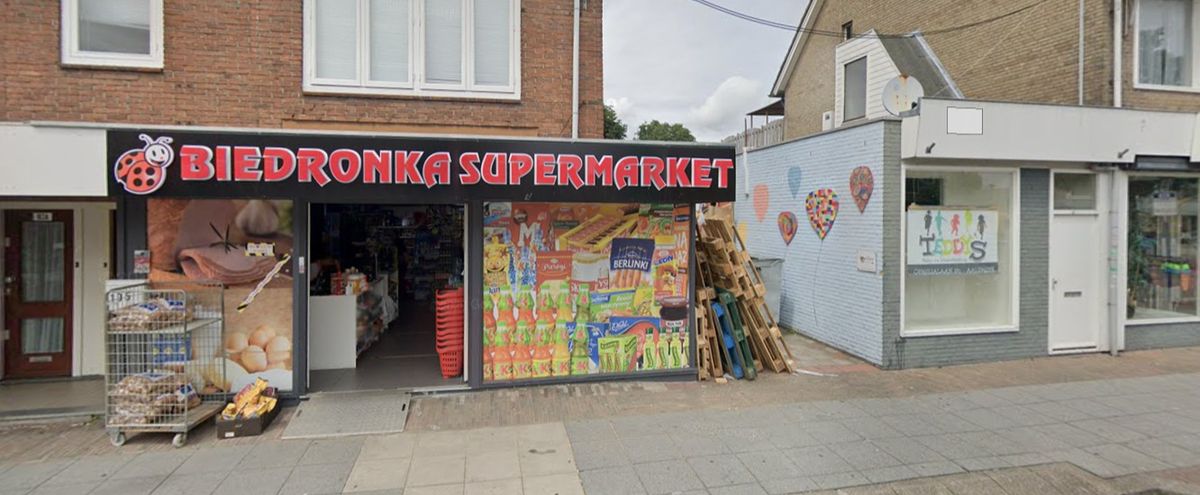 Tak wyglądał supermarket przed dokonaniem ataku