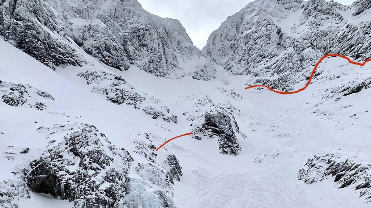 W Tatrach zaobserwowano ślady potężnej lawiny
