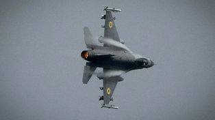 F-16 kontra Shahed. Widowiskowe starcie nad Ukrainą