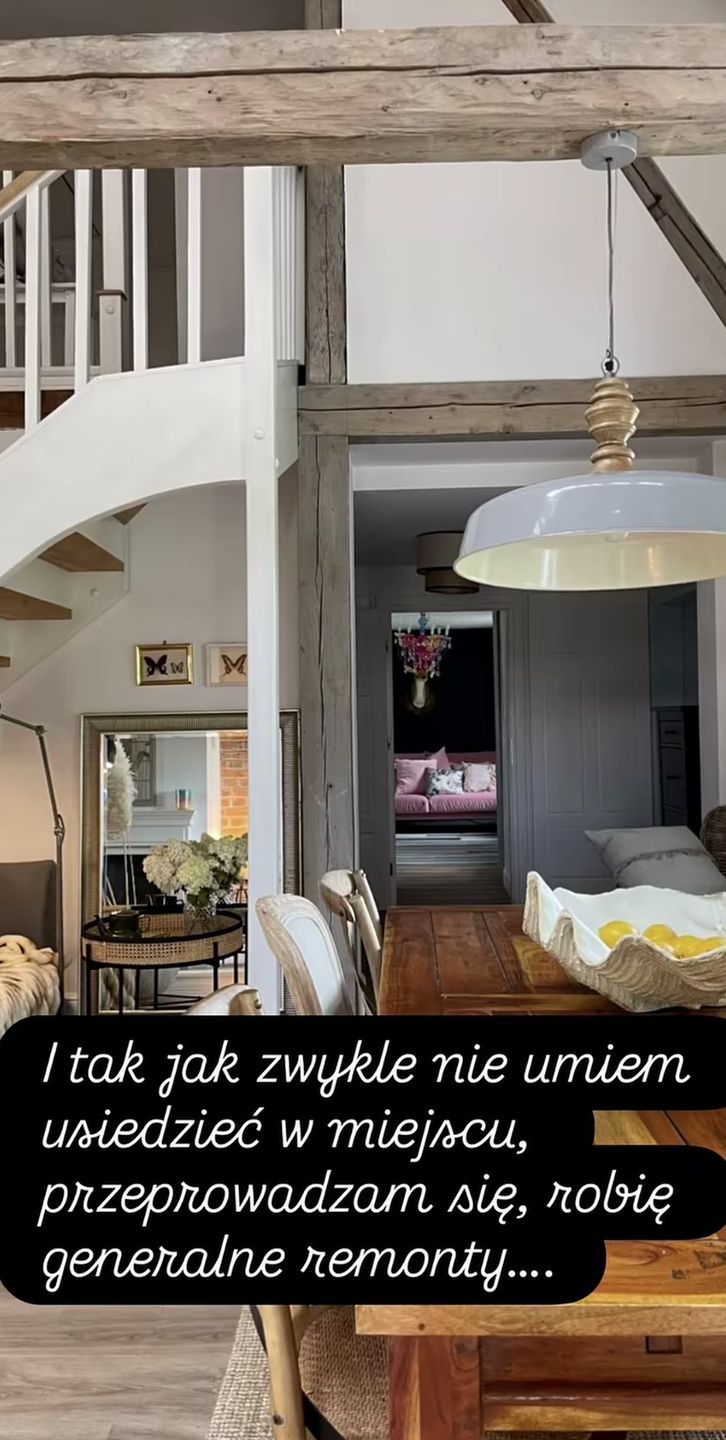 Dorota Szelągowska pokazała dom na Warmii 