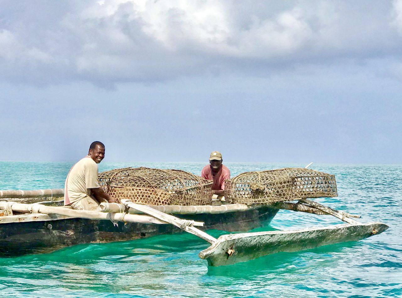 Woda na Zanzibarze ma niesamowity kolor