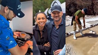 Omenaa Mensah celebruje 48. URODZINY Rafała Brzoski: "Mój ukochany chłopczyk" (ZDJĘCIA)