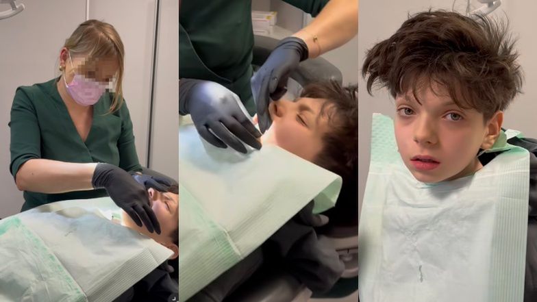 Krzysztof Rutkowski Junior u dentysty