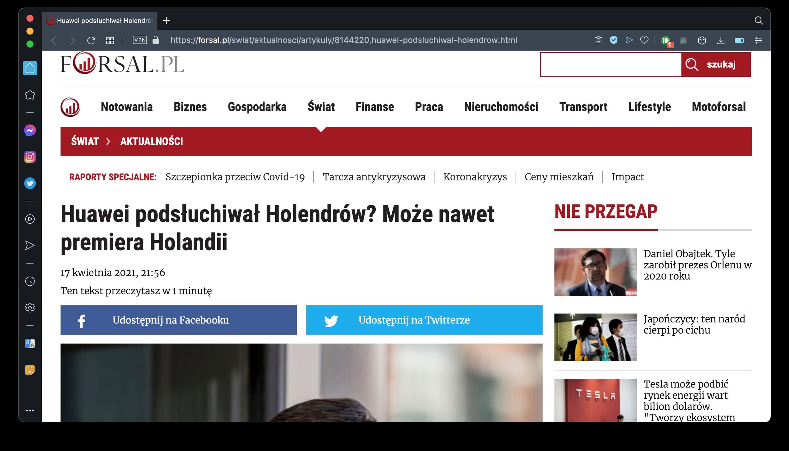 Huawei i podsłuchiwanie Holendrów, czyli jak media zmieniły newsa w fake newsa 2