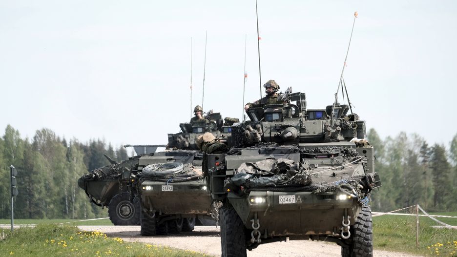 Military exercise Namejs 2022 in Latviaepa09965890 Canadian Army troops of NATO enhanced Forward Presence Battle Group Latvia with their armoured vehicle LAV attend military exercise Namejs 2022 in Strenci, Latvia, 22 May 2022. The spring stage of the military training cycle Namejs 2022 takes place in Latvia from 18 April to 27 May. The overall goal of the exercise of Namejs 2022 is to improve the integration of national and allied forces for defense tasks, including practical training in Latvia and NATO cooperation between elements of the command, providing support from the host country, conducting joint tactical field exercises with combat shooting and promoting cross-border cooperation.  EPA/VALDA KALNINA Dostawca: PAP/EPA.VALDA KALNINA