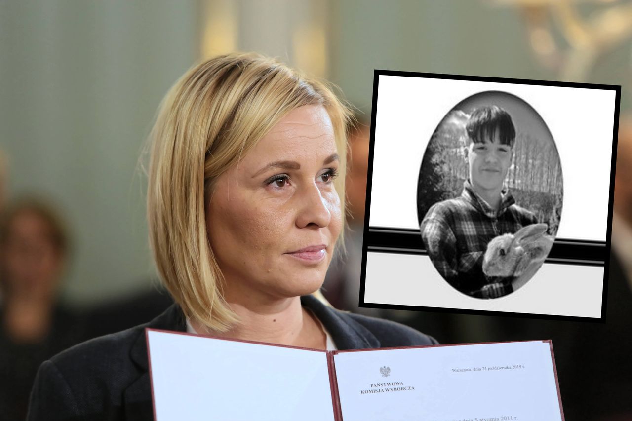 Składają kondolencje posłance Magdalenie Filiks. Nie żyje jej niespełna 16-letni syn Mikołaj