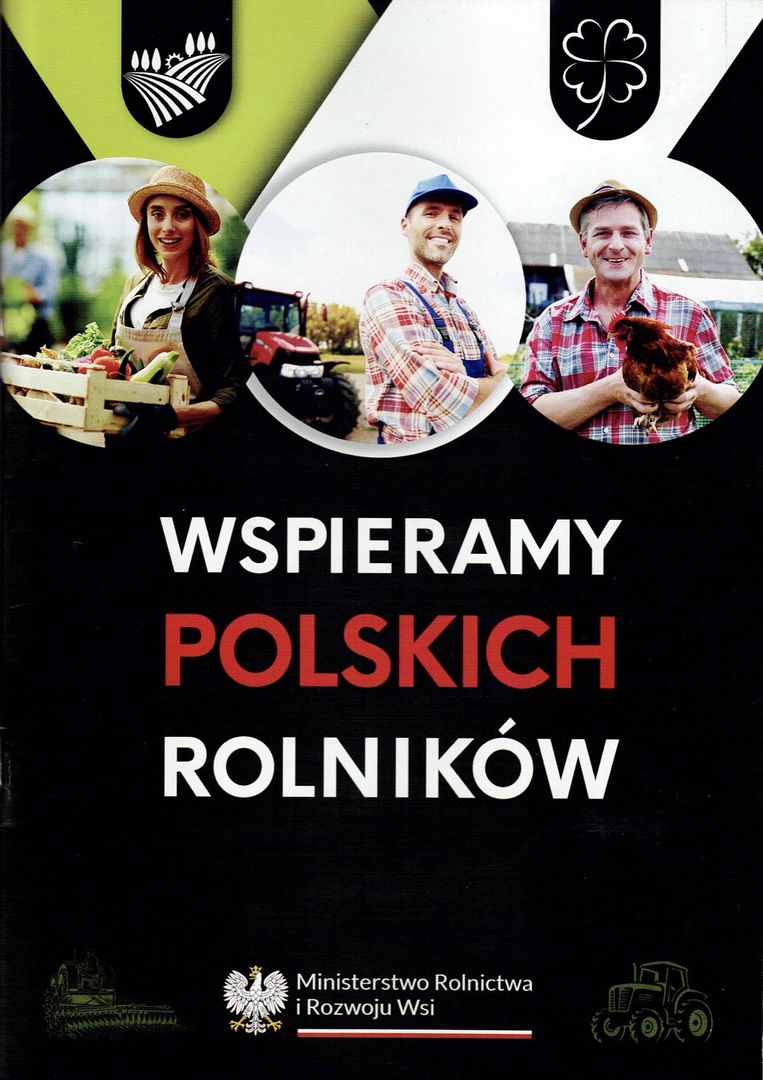 Broszura ministerstwa rolnictwa opracowana w styczniu 2025 roku 