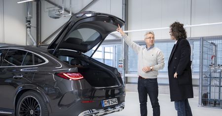 Nowy Mercedes-Benz GLC Coupe z bliska