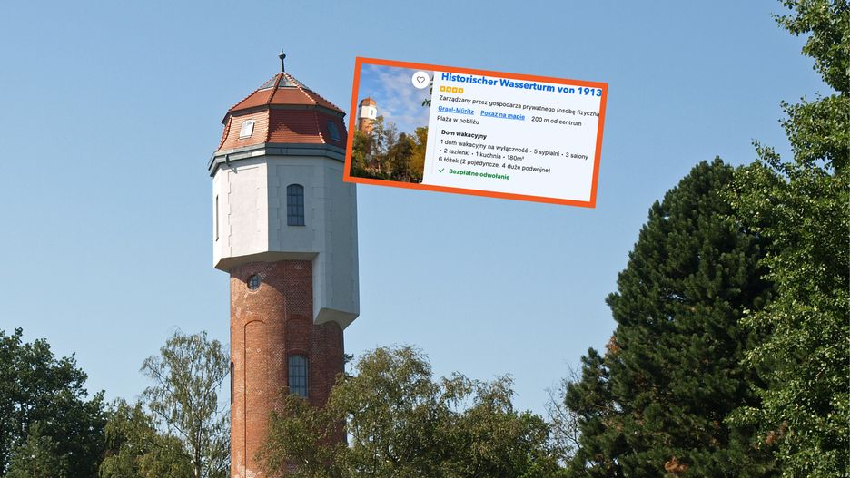 Oto ceny noclegów w wieży ciśnień w Graal-Müritz
